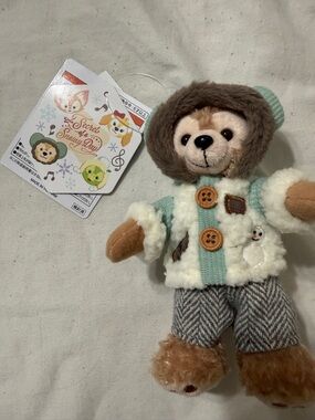 Duffy Bear Tokyo Disney Keychain Plush